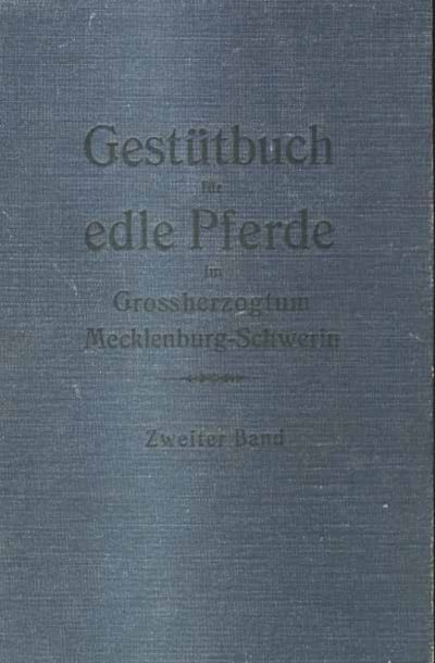 Gestütbuch für edle Pferde