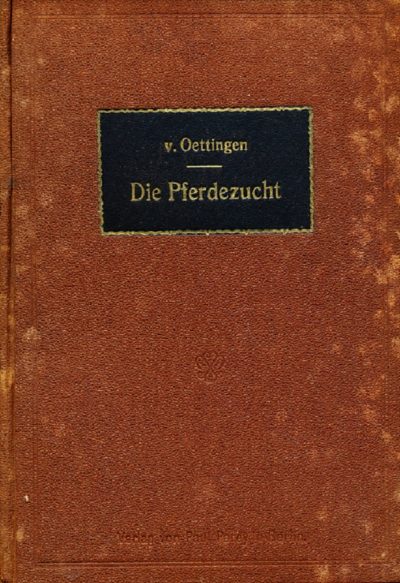 Die Pferdezucht von Burchard von Oettingen